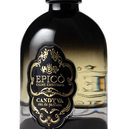 close-up of Candyva by Epico perfume bottle