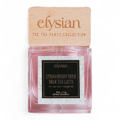 Elysian Strawberry Rose Milk Tea Latte